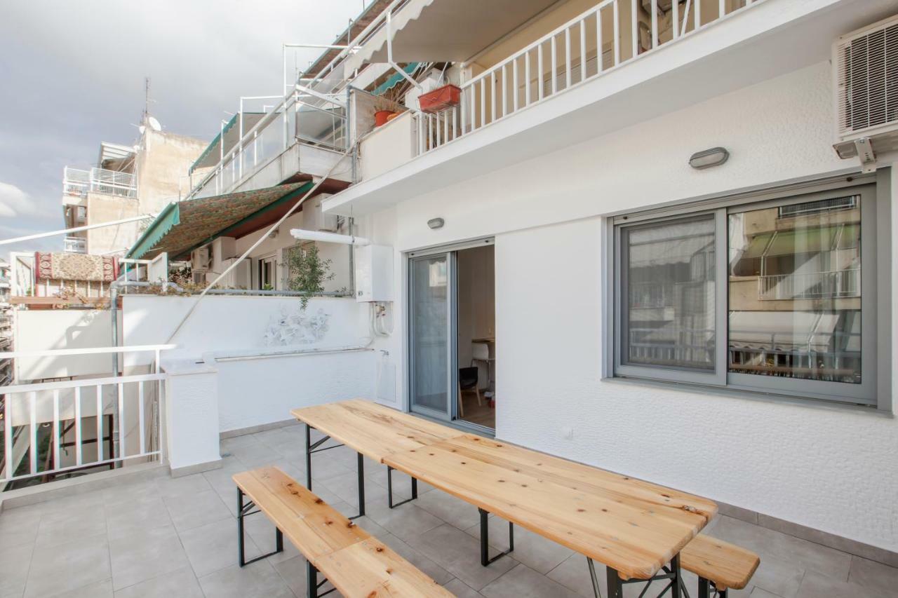 Alterra Vita City Apartment Thessaloníki Exteriör bild