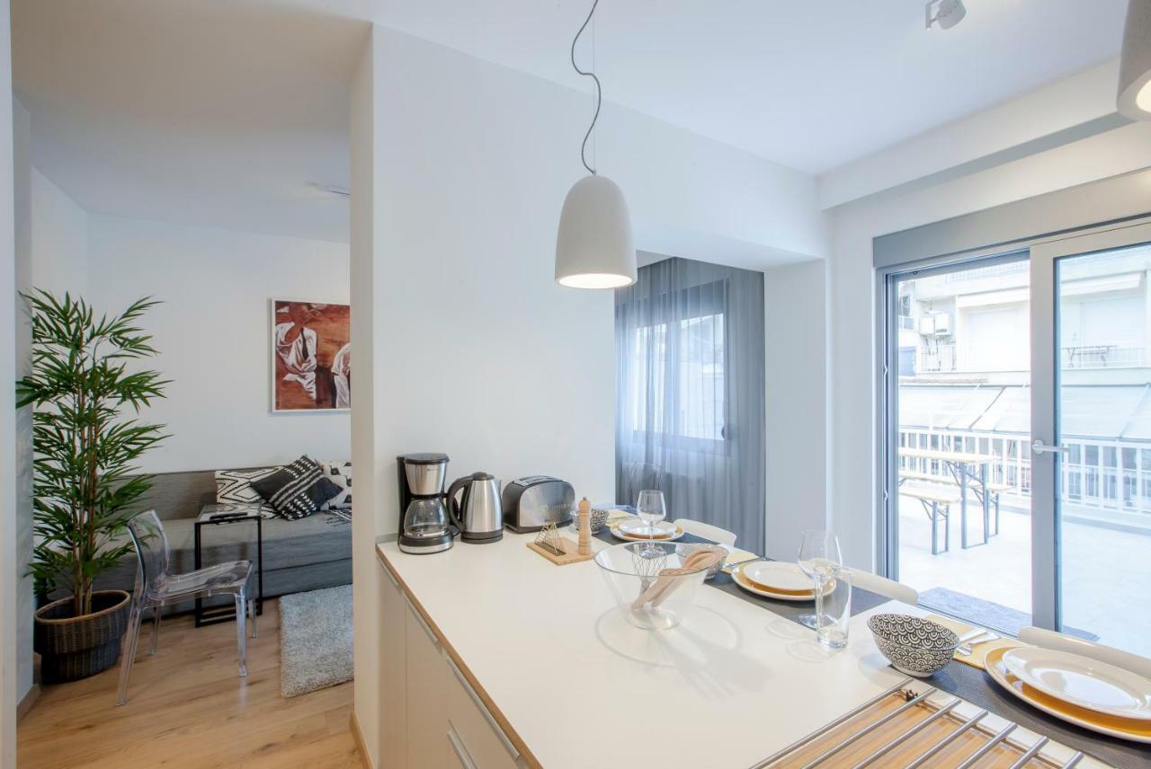 Alterra Vita City Apartment Thessaloníki Exteriör bild